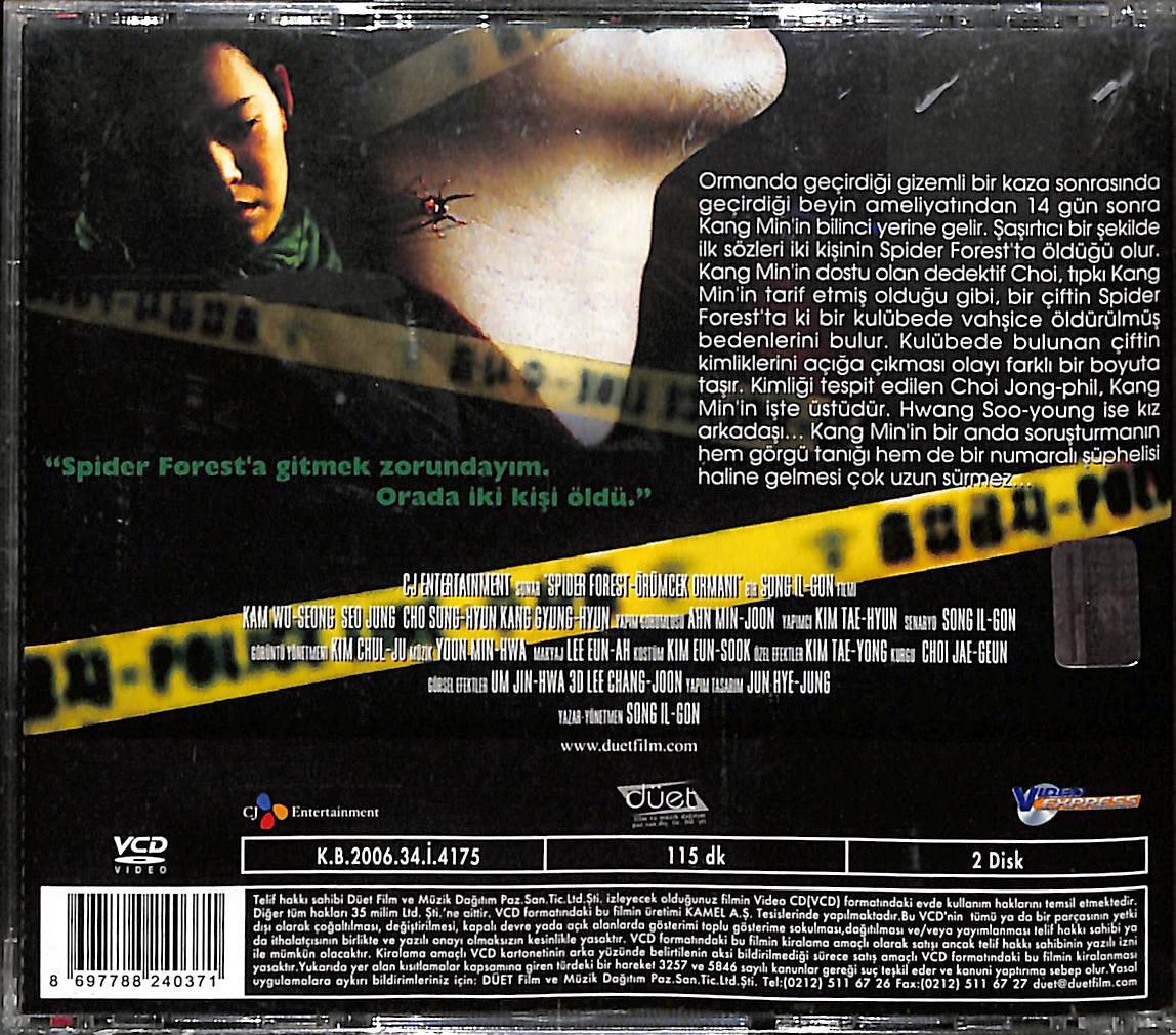 Örümcek Ormanı - Spıder Forest Orjinal VCD Film ' Woo-Seong Kam,Min Su-jin ' VCD28106 - 2