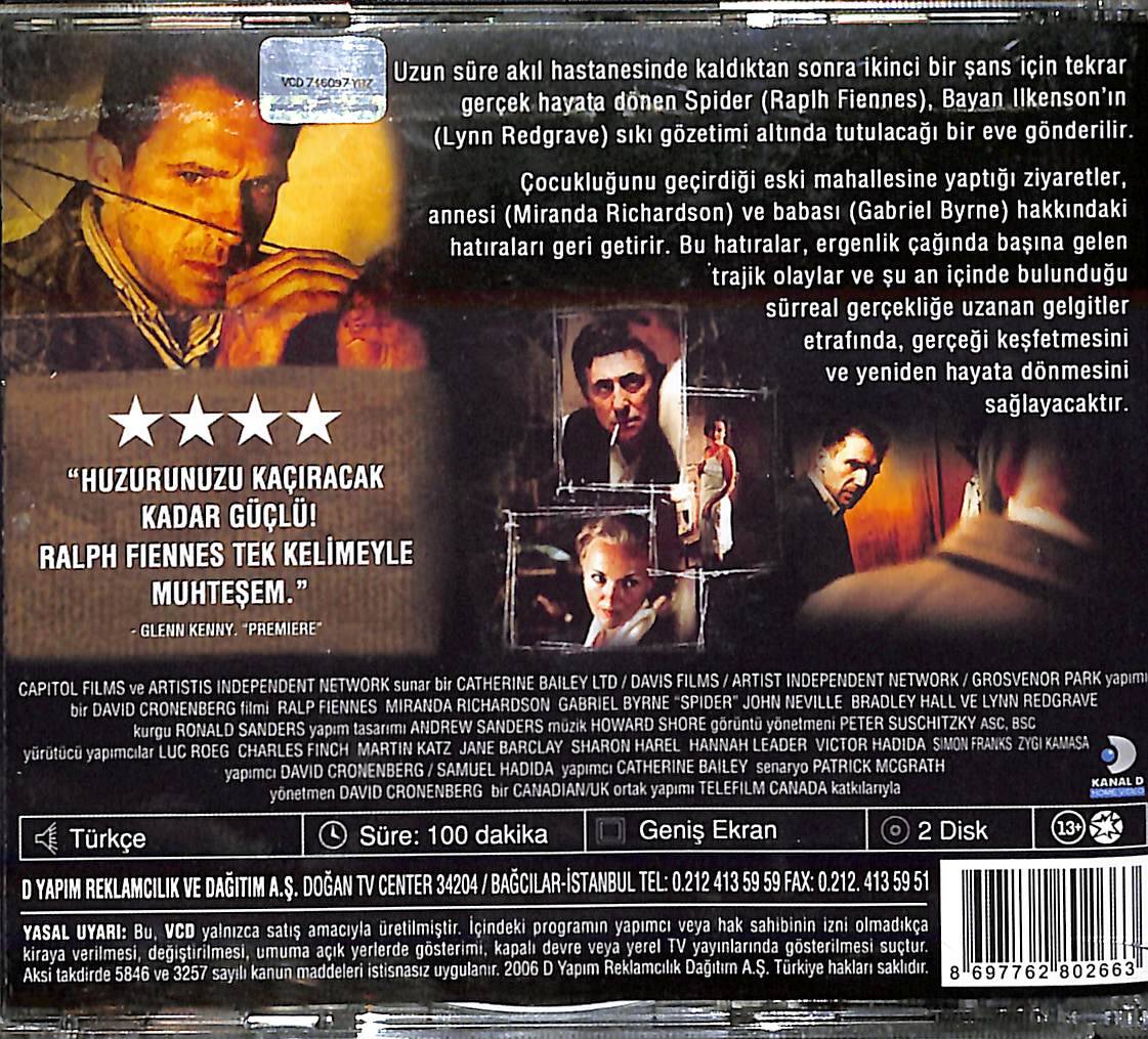 Örümcek VCD Film (İkinci El - 10/8) VCD26385 - 2