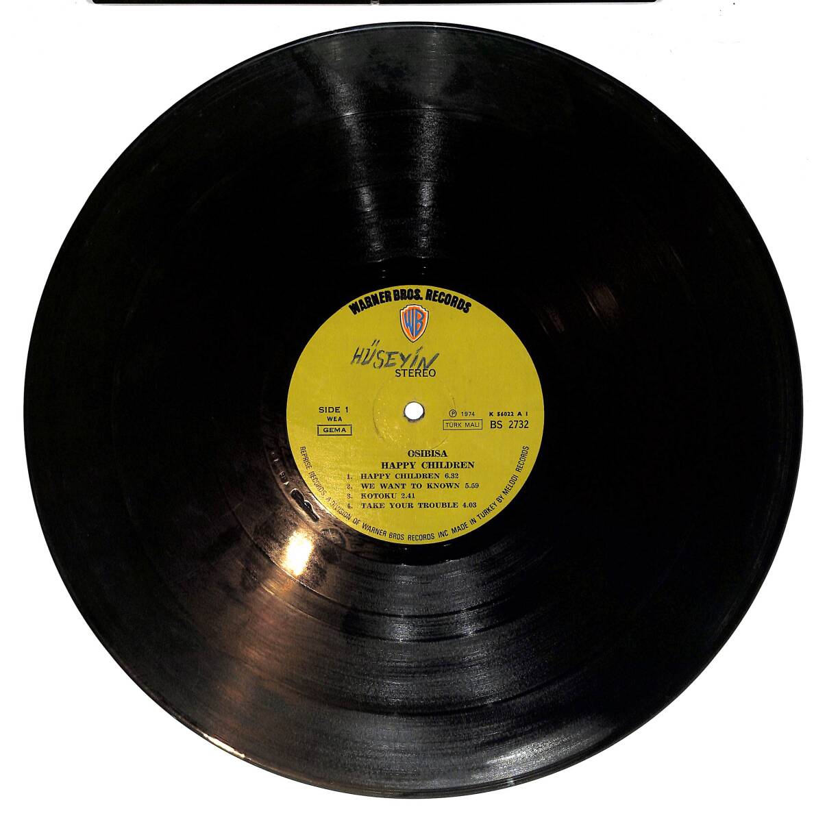 Osibisa - Happy Children LP PLAK (Açıklamayı Okuyunuz) PLK26700 - 2