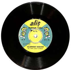 Dursun Yağlı - Dikenli Tel / Kalbimdeki Sancısın Plak (10/6.5) PLK25131 - Gökçekoleksiyon