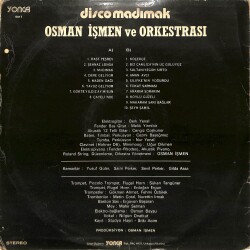 Osman İşmen ve Orkestrası – Disco Madımak | Yonca Plak 33'lük LP PLAK (10/9) ''Orijinal Dönem Baskı'' *** NADİR *** PLK28156 - 3