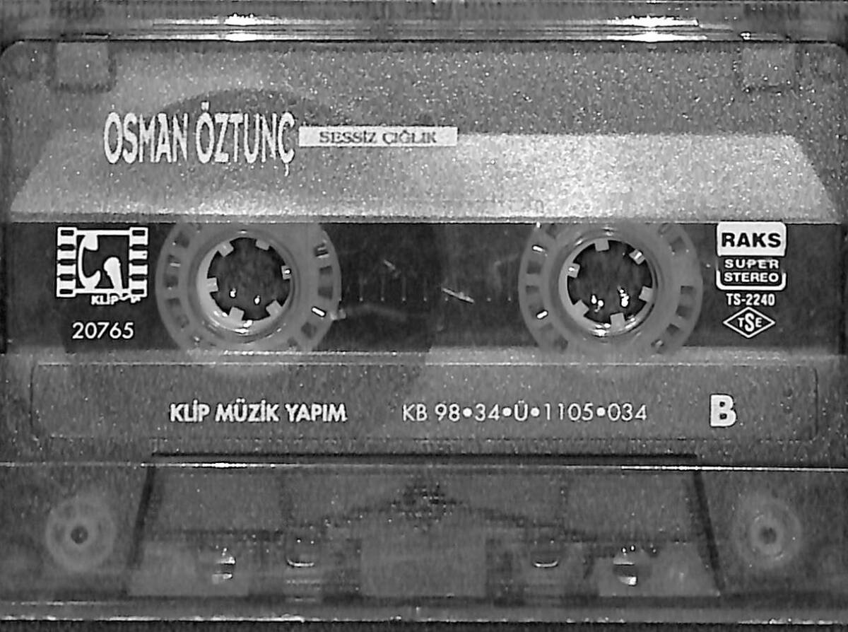 Osman Öztunç - Sessiz Çığlık Kaset (Kırmızı Bandrol - İkinci El) KST27934 - 2