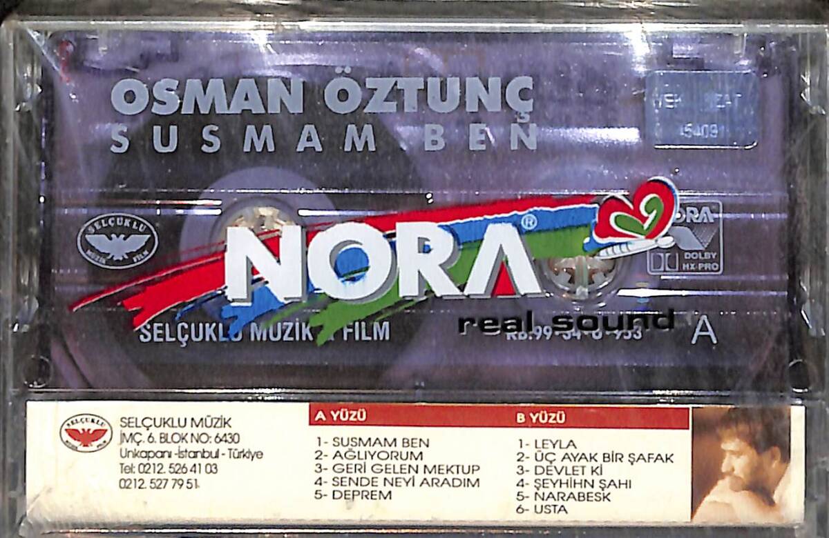 Osman Öztunç - Susmam Ben Orijinal Kaset (Sıfır) KST31045 - 2
