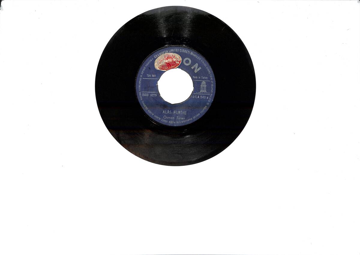 Osman Türen - Alas Furiye & Ana Beni Eversene PLAK (10/7) PLK25905 - 1