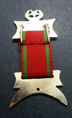 Osmanlı Atik Girit, Bosna ve Kars Gümüş Madalya Askısı MVM408 - 2