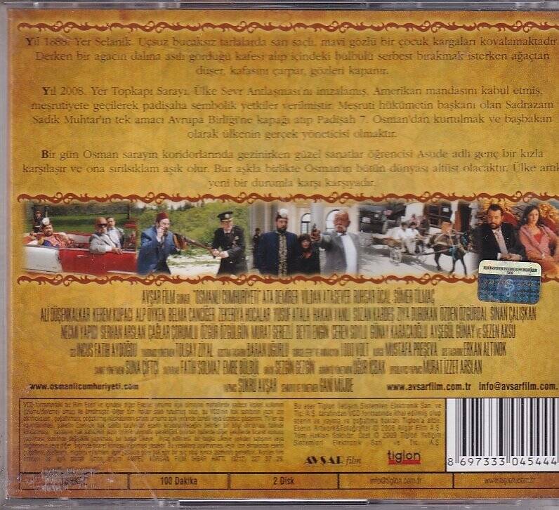 Osmanlı Cumhuriyeti VCD Film VCD9203 - 2