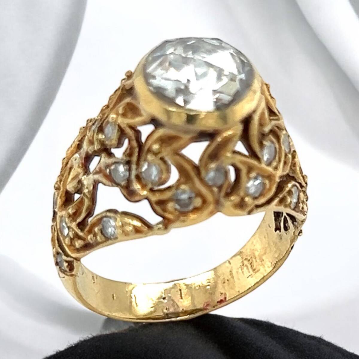 Osmanlı Dönemi 18 Ayar Elmas Yüzük ELM245 #29.90 - 3