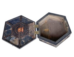 Osmanlı Dönemi El İşçiliği Sedef Kakma Ahşap Kutu AOB2715 - 2