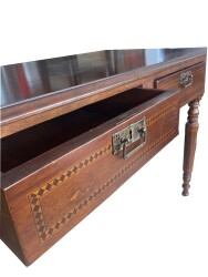 Osmanlı Dönemi El Yapımı Ahşap Masa – Antika | Oymalı / Koleksiyonluk Mobilya AOB2105 - 4