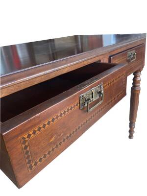 Osmanlı Dönemi El Yapımı Ahşap Masa – Antika | Oymalı / Koleksiyonluk Mobilya AOB2105 - 4