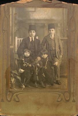 Osmanlı Dönemi Aile Kabin Foto KRT7394 - 2