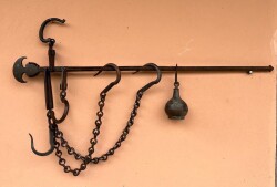 Osmanlı Dönemi Antika Topuzlu Büyük Boy Kantar (Çok İyi Kondisyon - Eksiksiz) AOB2803 - Gökçekoleksiyon