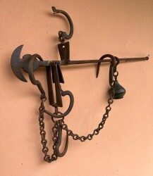 Osmanlı Dönemi Antika Topuzlu Kantar (Çok İyi Kondisyon - Eksiksiz) AOB2805 - 2