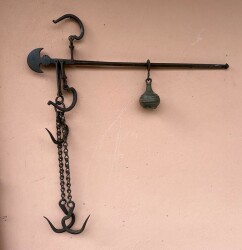 Osmanlı Dönemi Antika Topuzlu Kantar (Çok İyi Kondisyon - Eksiksiz) AOB2807 - Gökçekoleksiyon