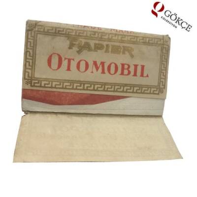 Osmanlı Dönemi Avrupa Taş Baskı Tütün Kağıdı AOB250 (N) - 3