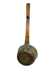 Osmanlı Dönemi Bakır Antika Kepçe AOB6129 - 3