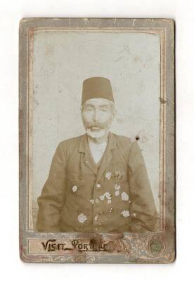Osmanlı Dönemi Eski Birey Kabin Fotoğraf KRT8061 - 1