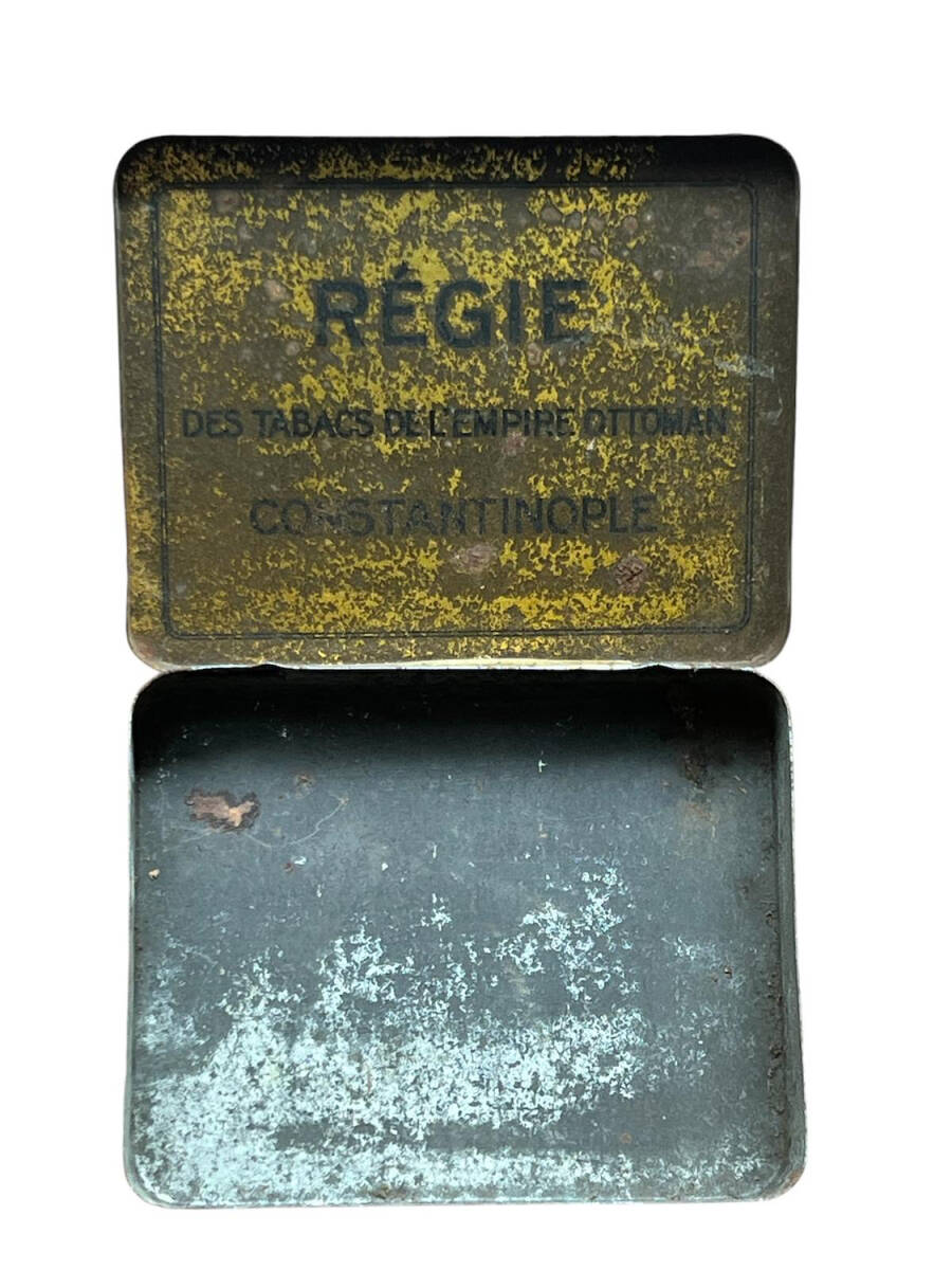 Osmanlı Dönemi Eski Sigara Teneke Kutusu AOB4266 (N) - 2