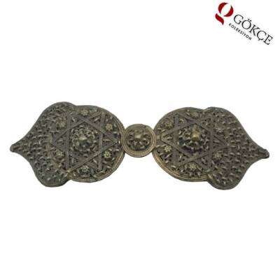 Osmanlı Dönemi Gümüş Kemer Tokası – Koleksiyonluk Antika Parça AOB100 - 3