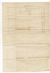 Osmanlı Dönemi Muamelat-ı Tasarrufiye Mahsus Muamele Varakası GİRESUN OSM19 - 2