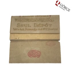 Osmanlı Dönemi Taş Baskı Tütün Kağıdı AOB263 (N) - 9