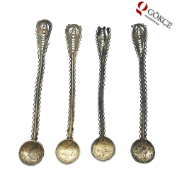 Osmanlı Dönemi Telkari Kaşık AOB112 - Gökçekoleksiyon