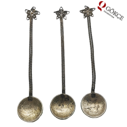 Osmanlı Dönemi Telkari Kaşık AOB114 - Gökçekoleksiyon