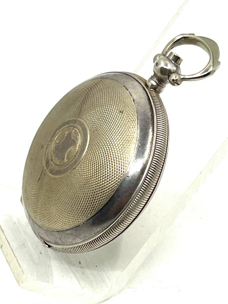 Osmanlı Gümüş Cep Saati Kasası – Anahtar Kurmalı, 44 mm | Çalışır Cam Üzerinde (#1.14) SAA275 - 3