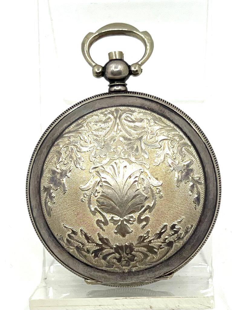 Osmanlı Gümüş Cep Saati Kasası GRS119 - 2