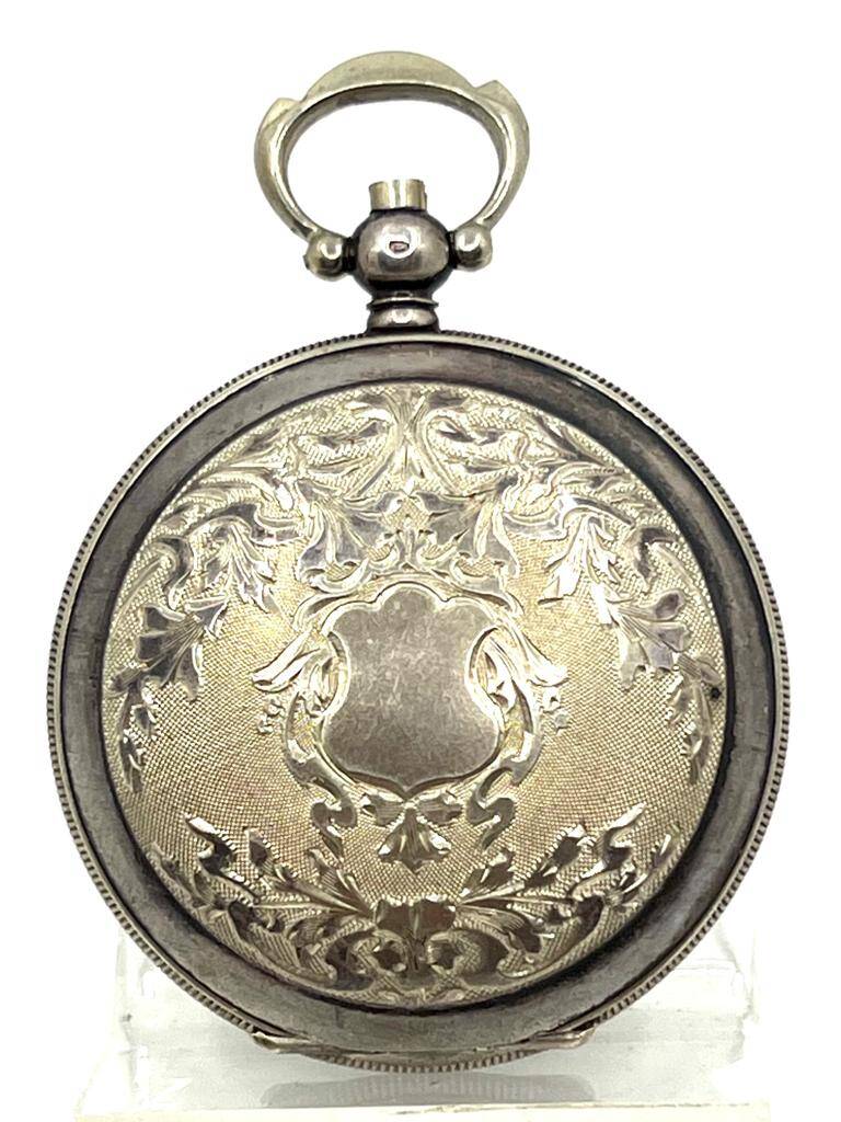 Osmanlı Gümüş Cep Saati Kasası GRS119 - 1