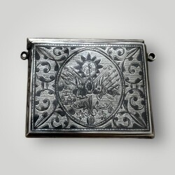 Osmanlı Gümüş Savatlı Hamayır - Cevşen AOB6035 - 4