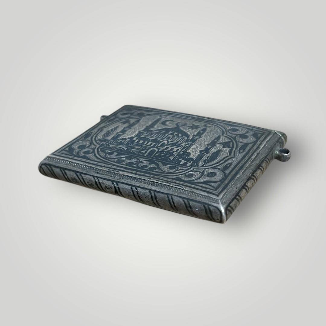 Osmanlı Dönemi Gümüş Savatlı Hamayıl (Cevşen) – Koleksiyonluk Parça AOB6036 - 4