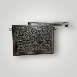 Osmanlı Gümüş Savatlı Hamayır - Cevşen AOB6036 - 9