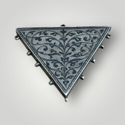 Osmanlı Dönemi Gümüş Savatlı Hamayıl (Cevşen) – Koleksiyonluk Nadir Parça AOB6037 - 6