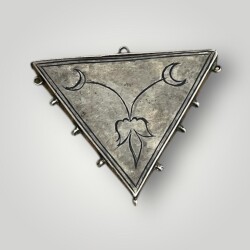 Osmanlı Dönemi Gümüş Savatlı Hamayıl (Cevşen) – Koleksiyonluk Nadir Parça AOB6037 - 2