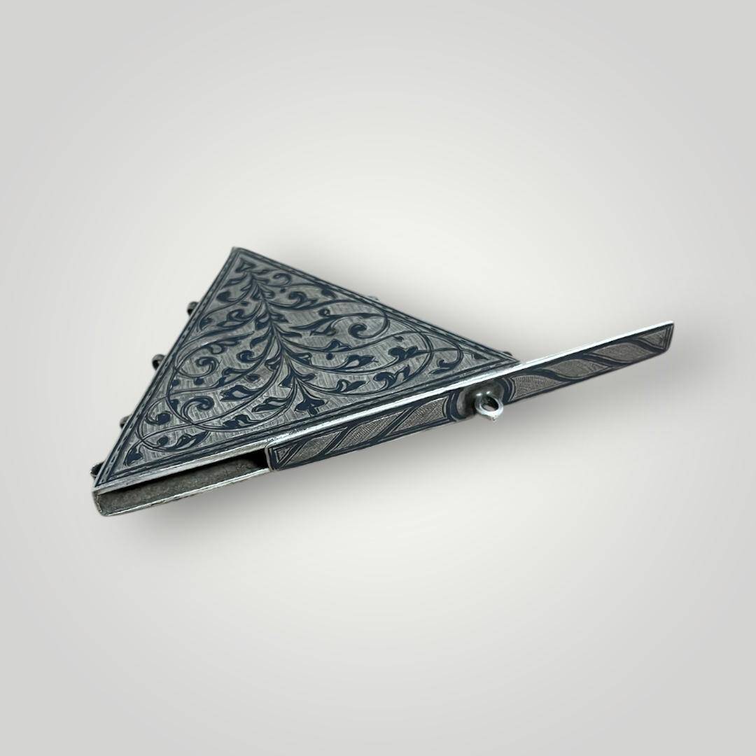 Osmanlı Dönemi Gümüş Savatlı Hamayıl (Cevşen) – Koleksiyonluk Nadir Parça AOB6037 - 5