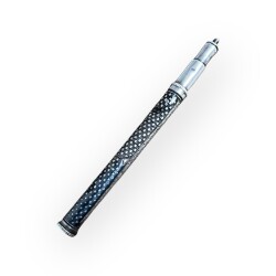 Osmanlı Gümüş Savatlı İnsialli Kalem AOB6061 - 3