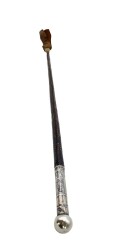 Osmanlı Gümüş Savatlı Kırbaç – 70 cm AOB2028 - Gökçekoleksiyon