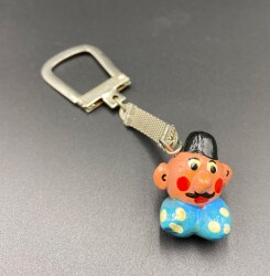 Osmanlı Maskot Ahşap Anahtarlık AOB3218 - Gökçekoleksiyon