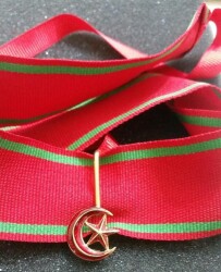 Osmanlı Mecid Nişanı Boyun Askısı Mineli MVM388 - Gökçekoleksiyon