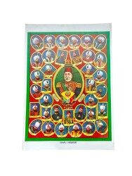 Osmanlı Padişahları Büyük Boy Kartpostal (35X50 cm) KRT23754 - Gökçekoleksiyon