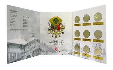 Osmanlı Padişahları Serisi 1-9 Hatıra Para Seti TCH458 - 3