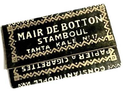 Osmanlı Taş Baskı Tütün Kağıdı AOB227 (N) - 2