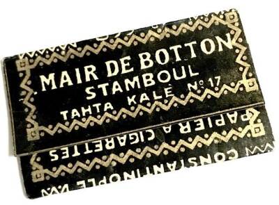 Osmanlı Taş Baskı Tütün Kağıdı AOB227 (N) - 10
