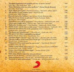 Osmanlı-Türk Musikisi – Ermeni Bestekârlar CD (İkinci El) CD5234 - 2