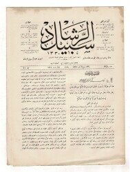 Osmanlıca Sebîlürreşâd Dergisi - Cilt : 10 , Sayı: 238 - 3 Nisan 1913 - 
