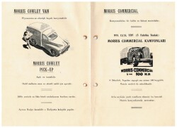 OTOMOBİL-1952 İngiliz Sanayi Sergisi Otomobil ve Kamyon Reklam Broşörü EFM(N)1092 - 15