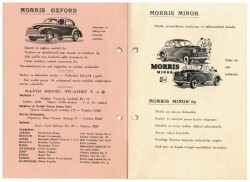 OTOMOBİL-1952 İngiliz Sanayi Sergisi Otomobil ve Kamyon Reklam Broşörü EFM(N)1092 - 2