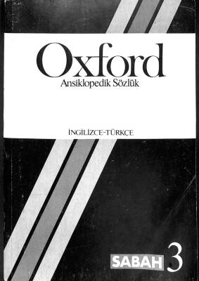 Oxford Ansiklopedik Sözlük Cilt 3 KTP2285 - 1