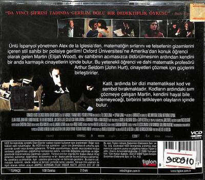 Oxford Cinayetleri VCD Film (108.5) VCD23503 - 4